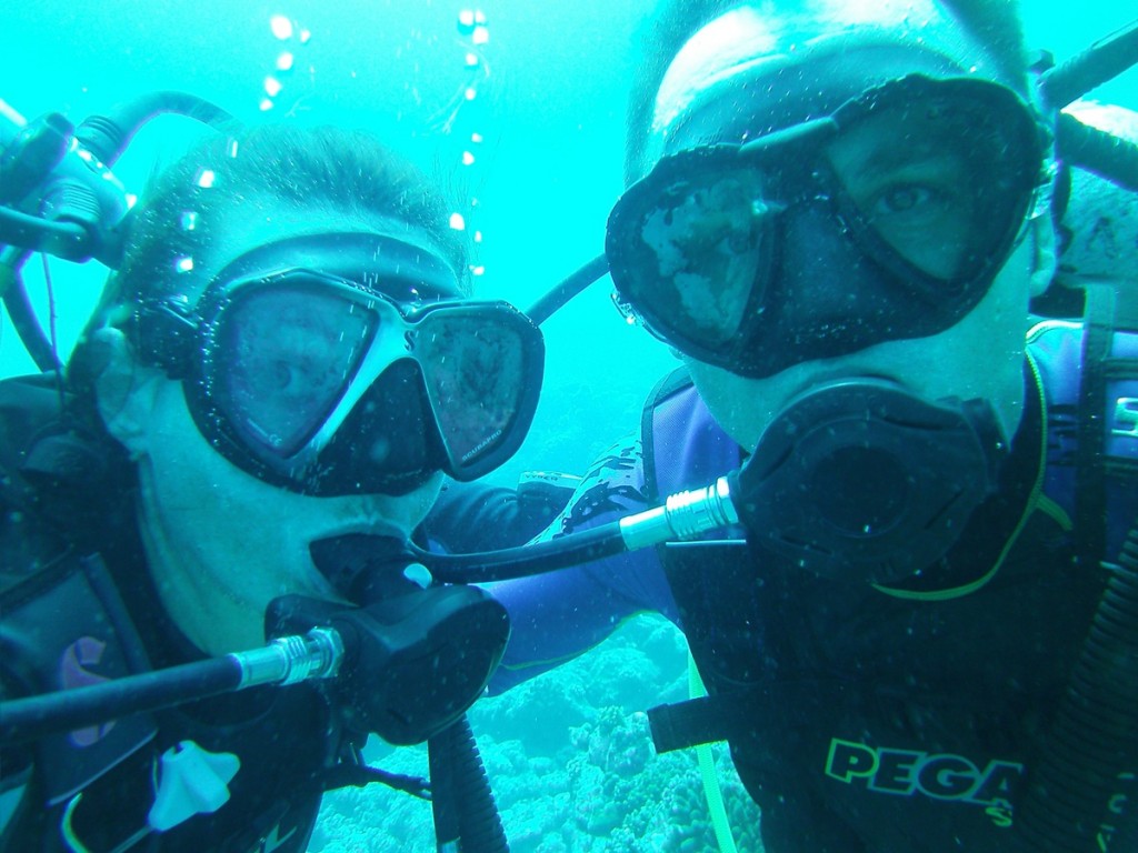 Dive Time Underwater Selfie