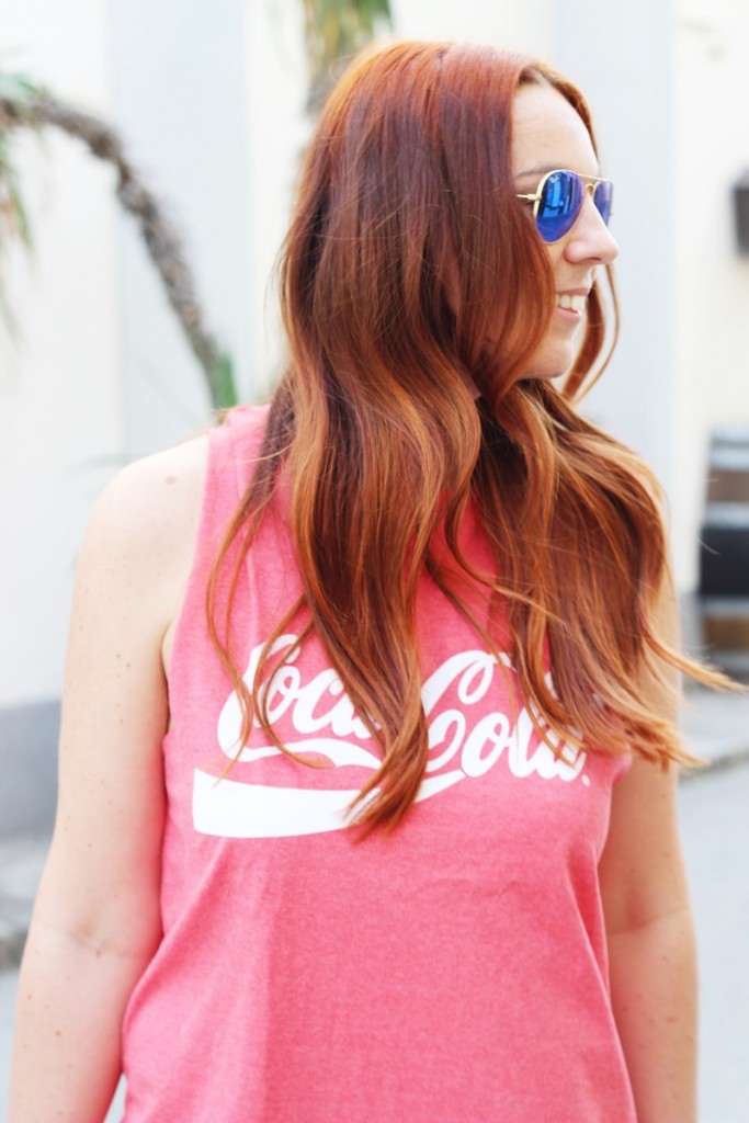 Outfit Summertime Coca Cola Backless Shirt16