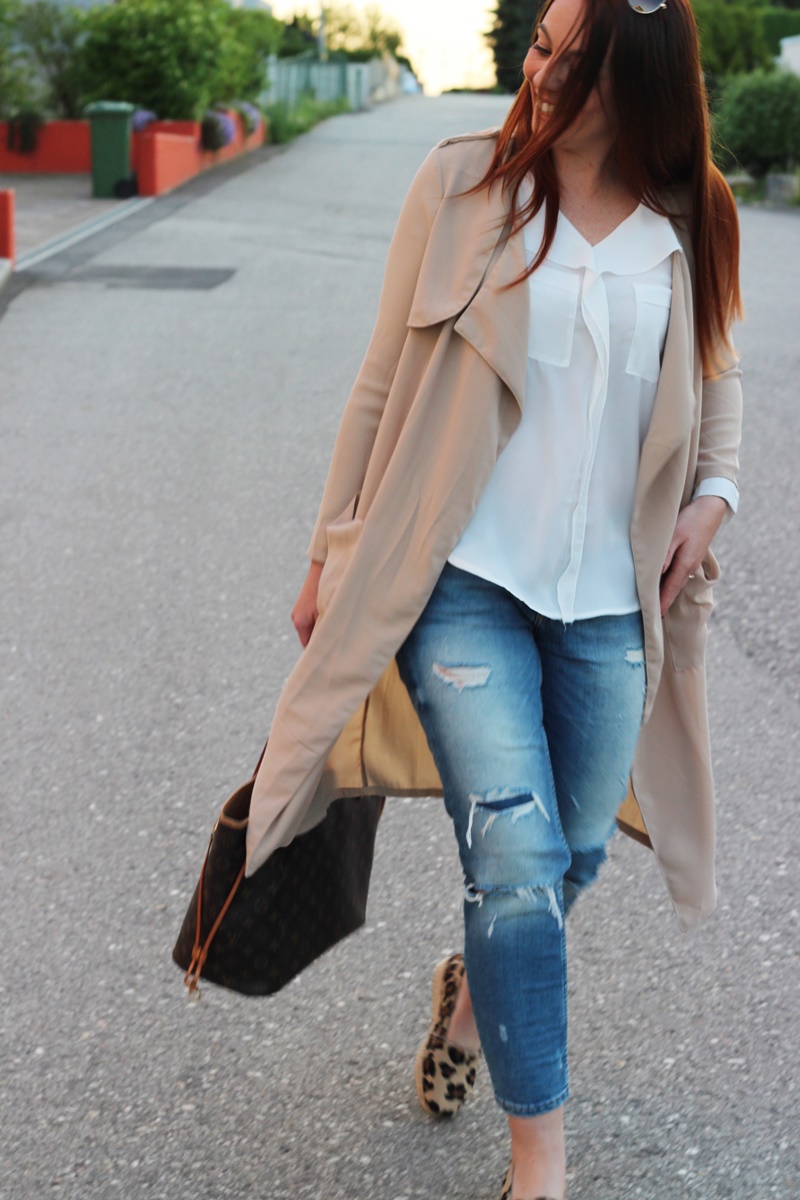 Outfit Trench Attitude11