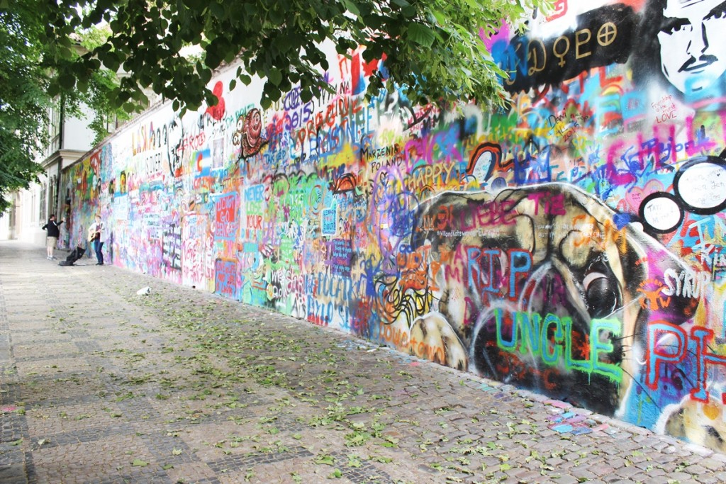 Prager Kleinseite John Lennon Wall Mauer