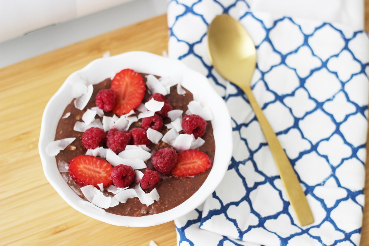 Protein Chocolate Porridge Recipe 3