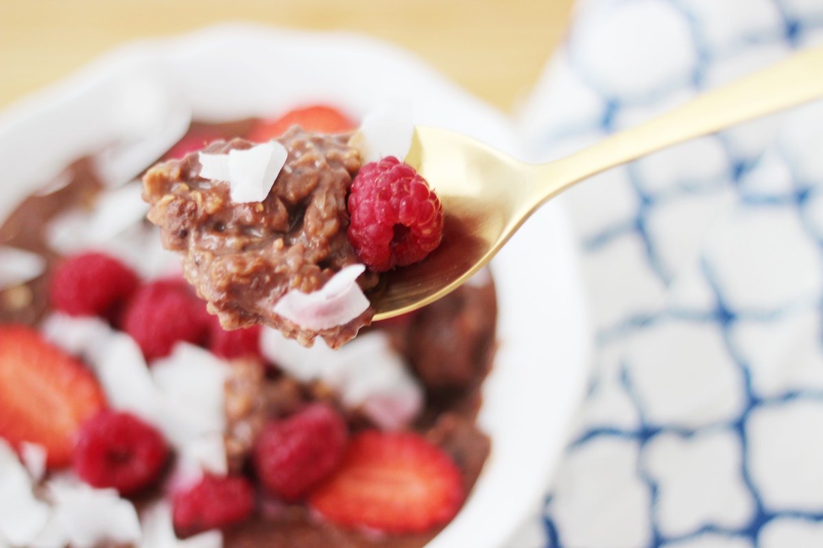 Protein Chocolate Porridge Recipe 8