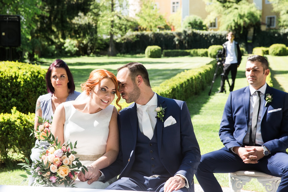 #SundAsagenJA The Wedding Ceremony Schloss Mühldorf 12