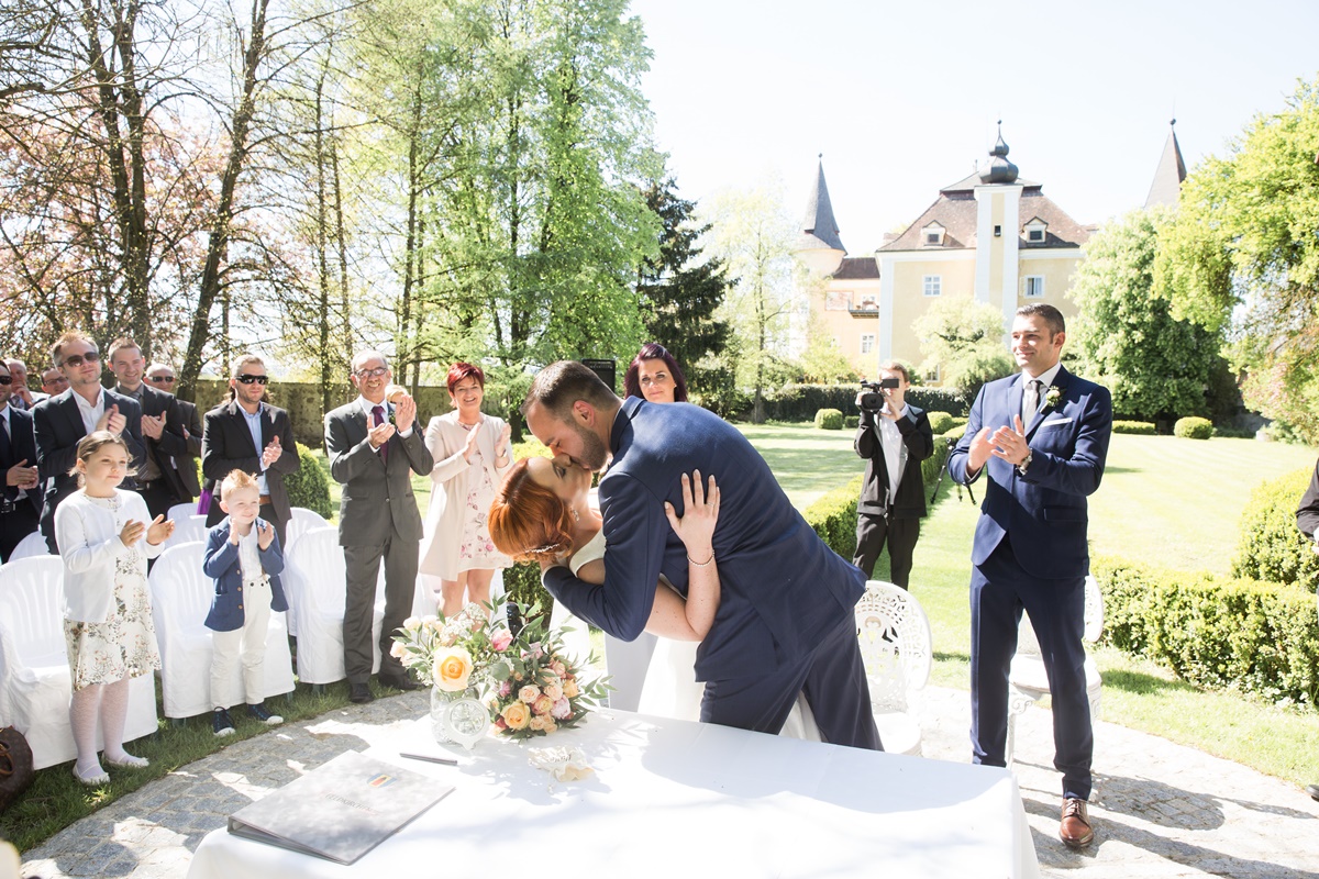 #SundAsagenJA The Wedding Ceremony Schloss Mühldorf 16