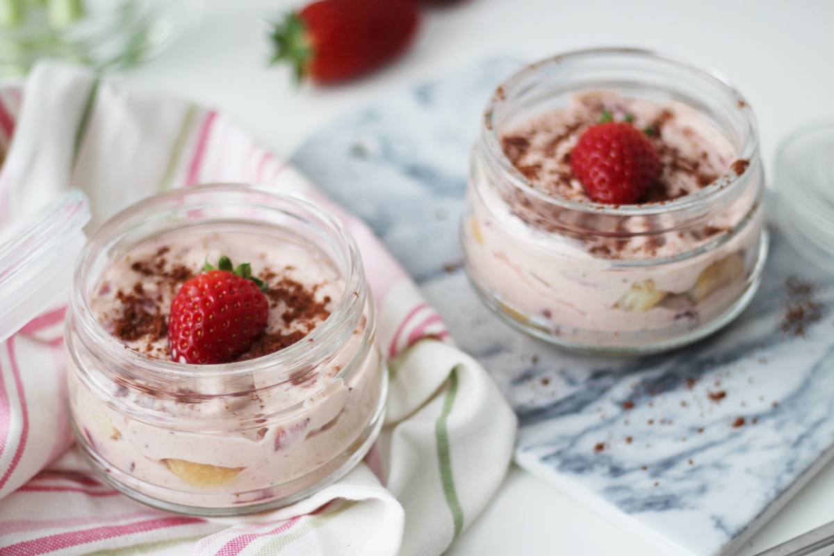 Recipe: Erdbeer Tiramisu im Glas